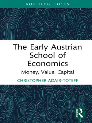 cover image of The Early Austrian School of Economics